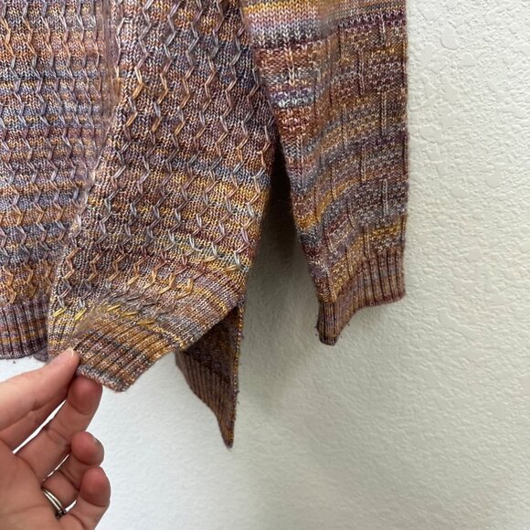 Soft Surroundings Mina Spacedye Knit Pullover Sweater 2ED38 Womens size Medium - Picture 3 of 8